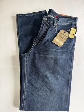 NWT! Stetson Men’s 1520 Standard Straight Leg Western Jeans Size 34x38
